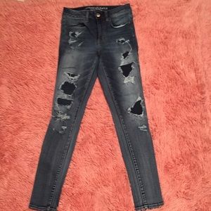 American eagle hi-rise jeggings